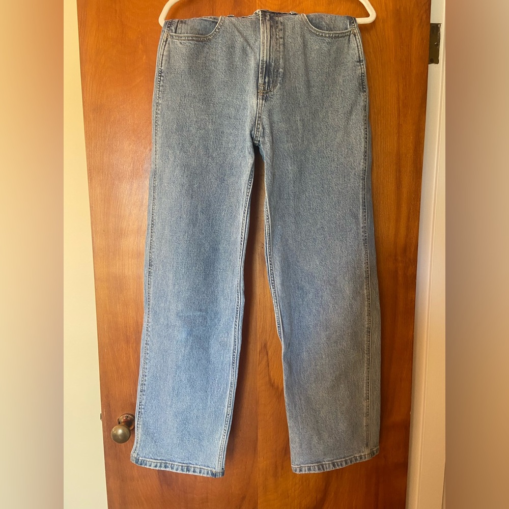 Everlane way high wide leg jeans